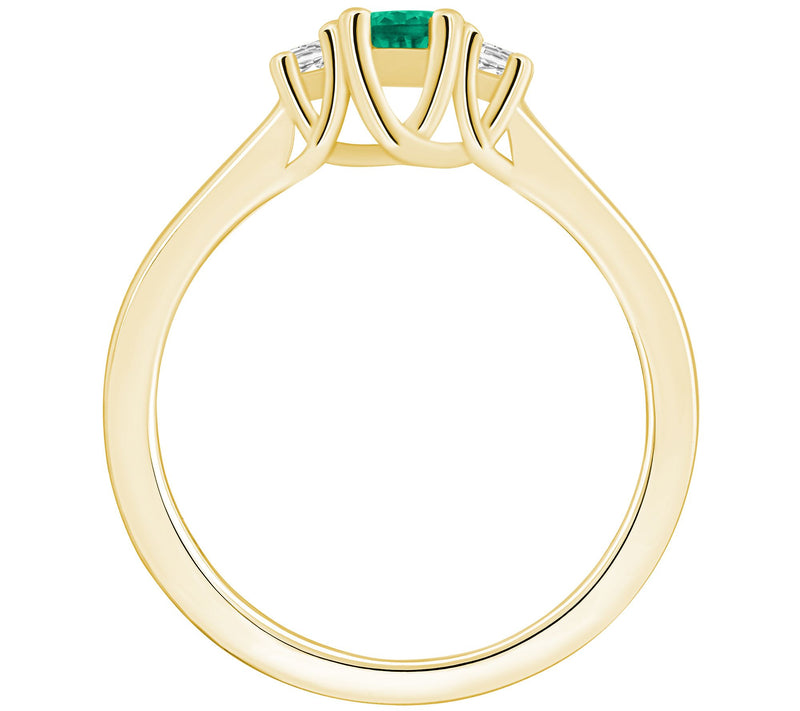 Affinity Gems Pear Gemstone & Diamond Ri ng, 14Gold — View 8