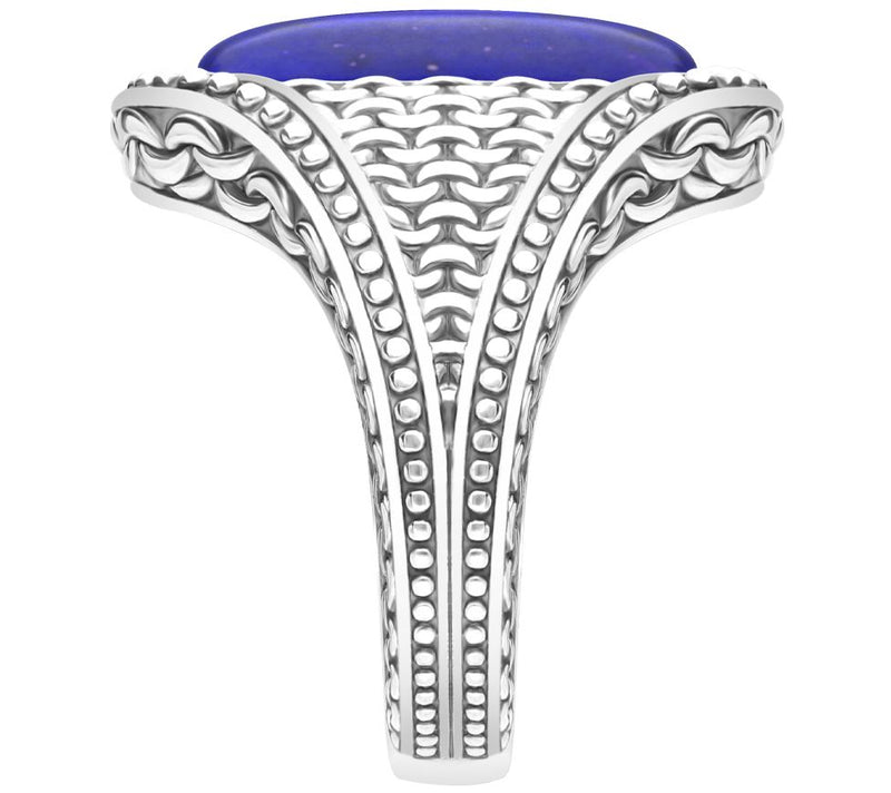 Tiffany Kay Studio Sterling Silver Lapis Nor thSouth Ring — View 2