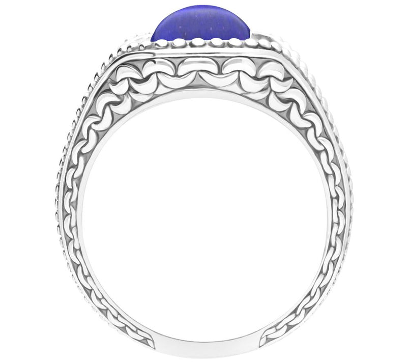 Tiffany Kay Studio Sterling Silver Lapis Nor thSouth Ring — View 3