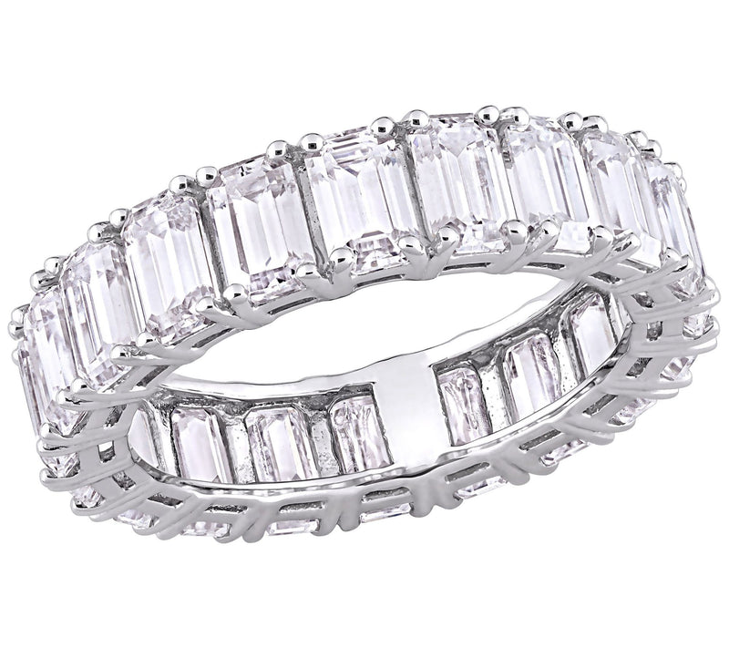 MoissanIce Moissanite 5.70 cttw Eternity Band Rng, 14K Gold — Main view