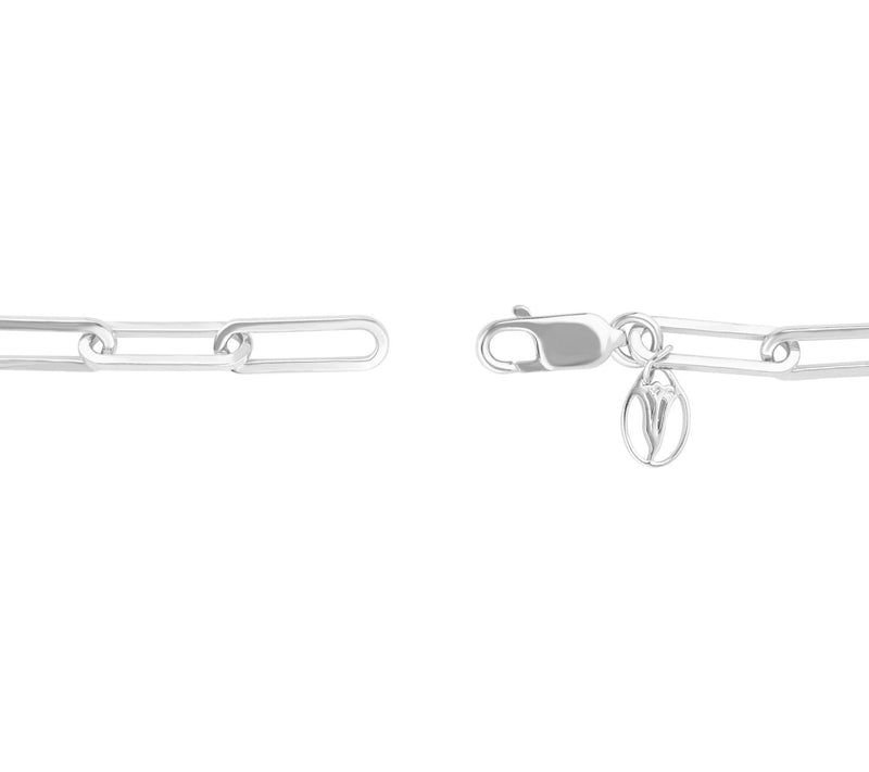 Goddaughters Sterling Silver White Sapphire Starfish Bracelet — View 3
