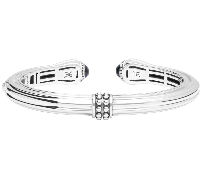 Tiffany Kay Studio Sterling Silver Onyx S temmeCuff — View 5