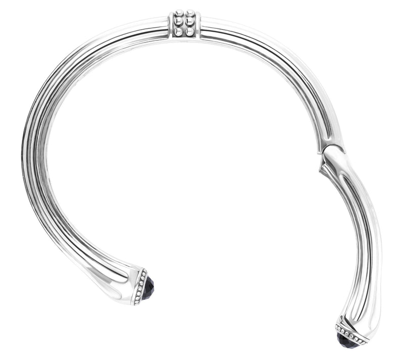 Tiffany Kay Studio Sterling Silver Onyx S temmeCuff — View 4