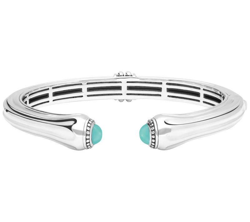 Tiffany Kay Studio Sterling Silver Turquoise Stemmed Cuff — Main view