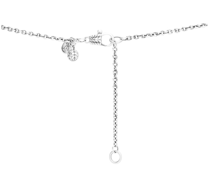 Tiffany Kay Studio Silver Turquoise Stemmed Pendant w/ Chain — View 5