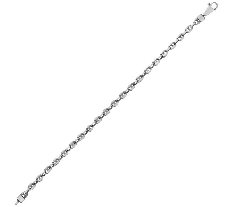 Mistero For Him Marine Link Bracelet, Sterling Silver — View 4