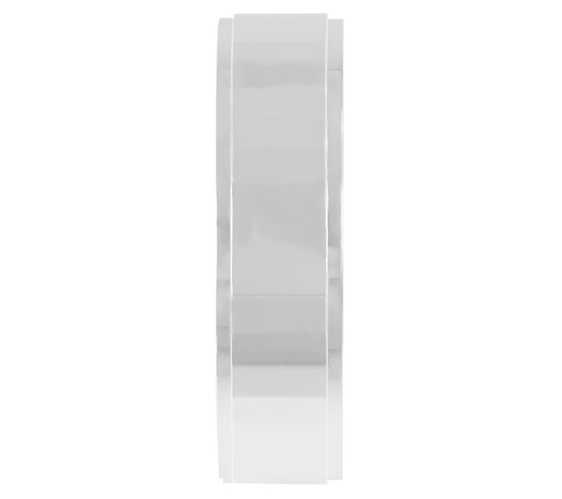 UltraFine Silver Men's Diamond-Cut Edge Band Ri ng — View 4