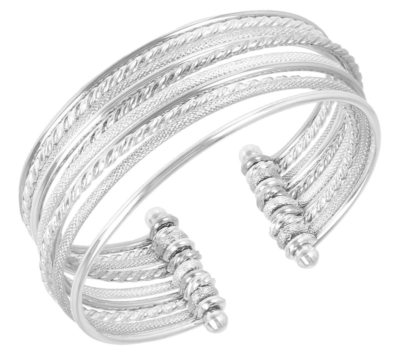 Louis Dell'Olio Bronze Millefili Multistrand Cuff — View 3