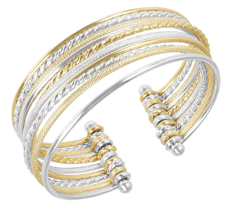 Louis Dell'Olio Bronze Millefili Multistrand Cuff — View 5