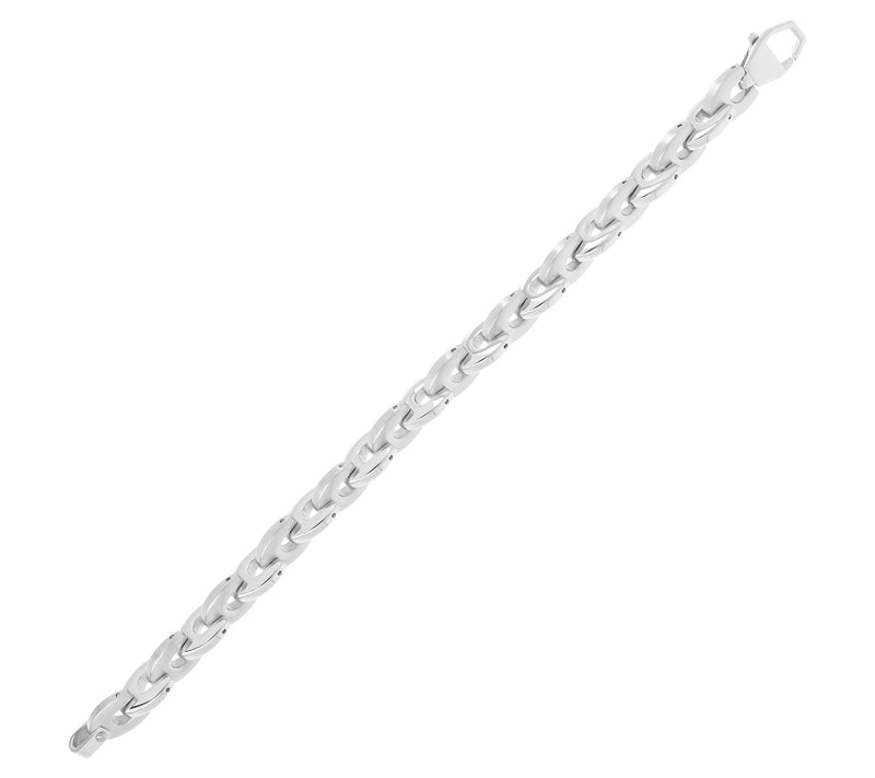Mistero For Him Fancy Alternated Link Bracelet — View 4