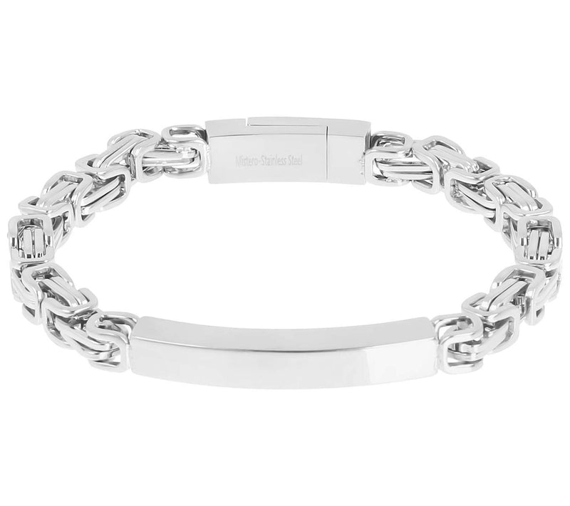 Mistero For Him Cubed Byzantine Bracelet — Main view