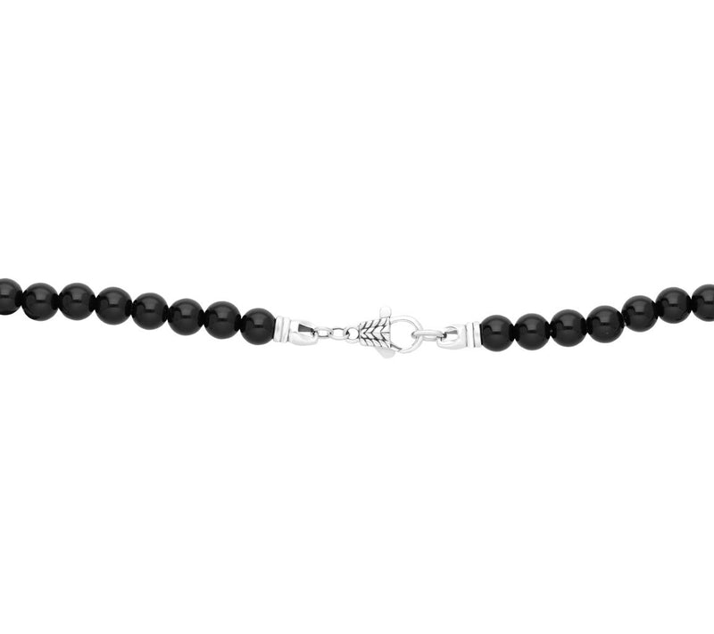Tiffany Kay Studio Onyx Herringbone Tassel Pendant w/ Chain — View 5