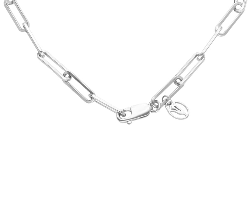 Goddaughters Sterling Silver Sapphire Angel Eye Ankle Bracelet — View 3
