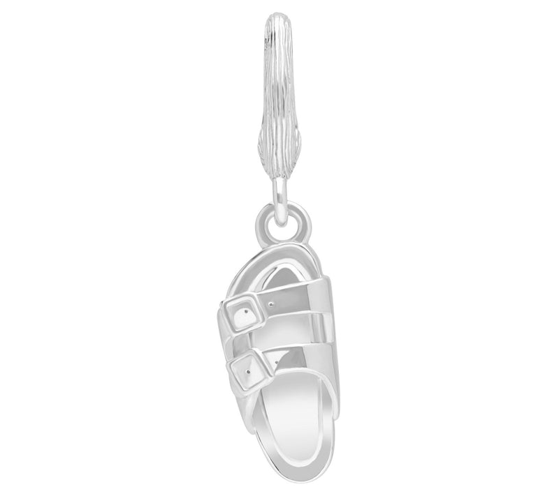 Ariva Silver Sandal Charm — View 3