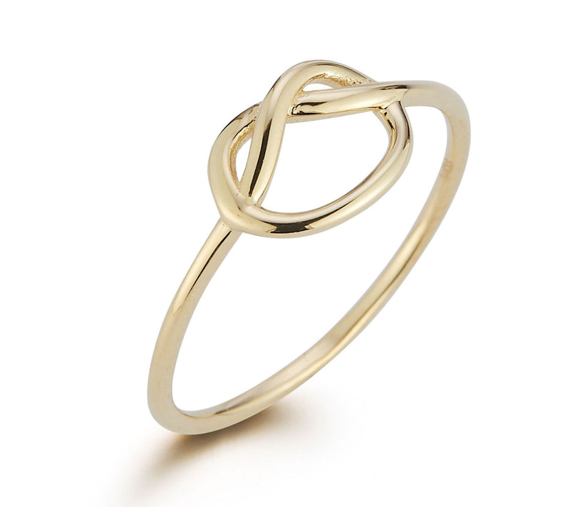Luminosa Gold Love Knot Ring, 14K — Main view