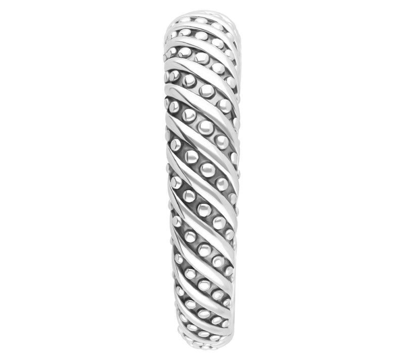 Tiffany Kay Studio Sterling-Silver Armored Beaded Cuff — View 2