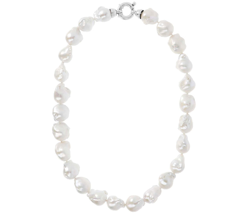 Honora Sterling Silver Cultured Pearl 18" Nec klace — View 4