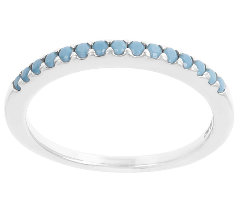 Diamonique 0.40 cttw Stackable Band Ring, Sterl ng Silver — View 11