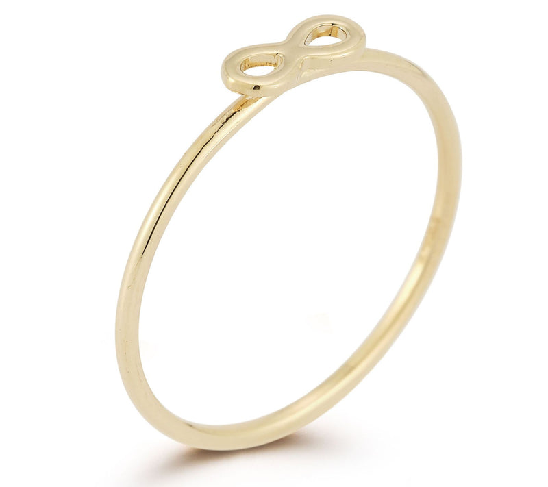 Luminosa Gold Infinity Ring, 14K — Main view