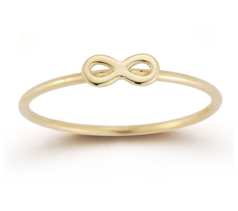 Luminosa Gold Infinity Ring, 14K — View 3