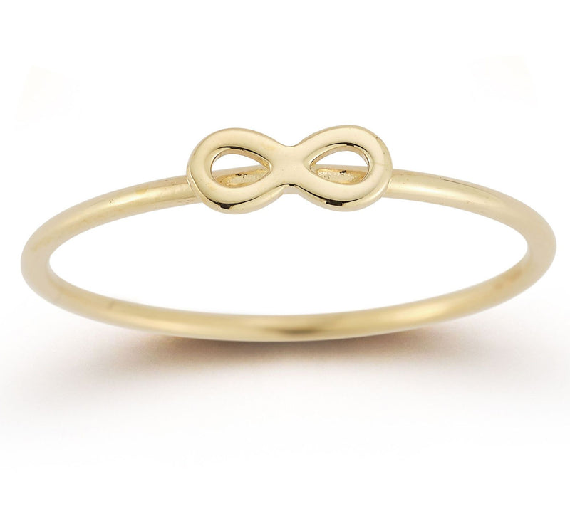 Luminosa Gold Infinity Ring, 14K — View 4