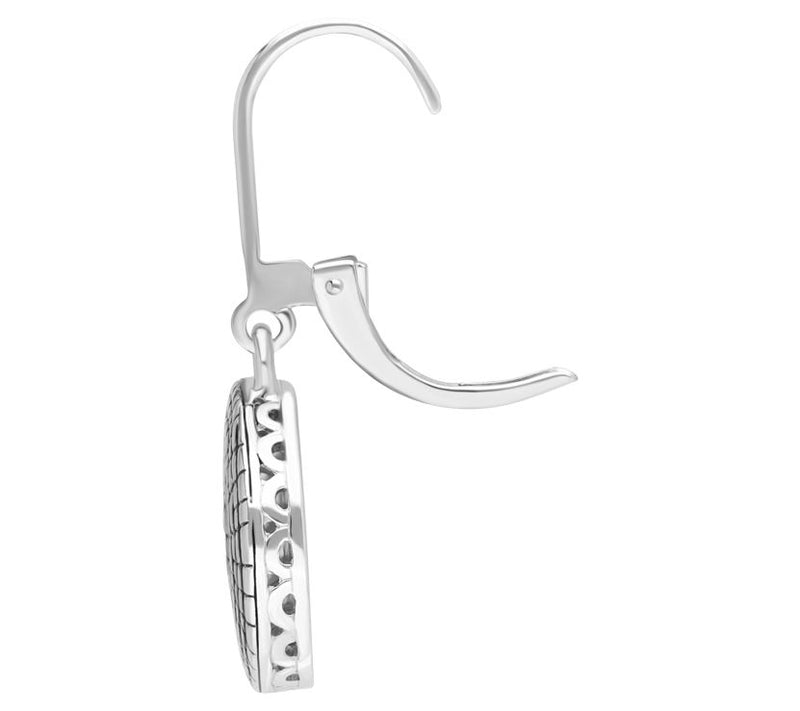 Elyse Ryan Sterling Silver Nautilus Earrings — View 5