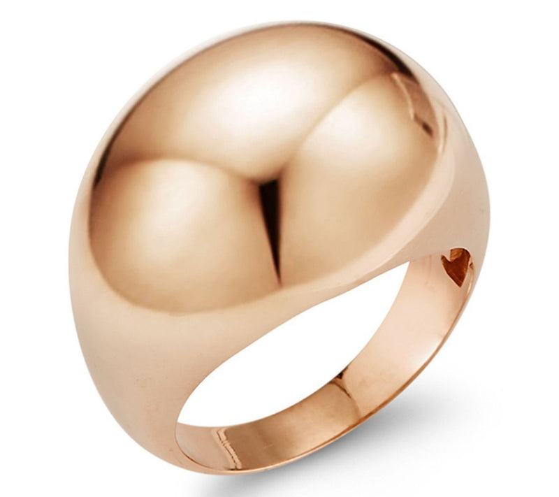 Sterlina Silver Bold Dome Ring, Sterling — View 4