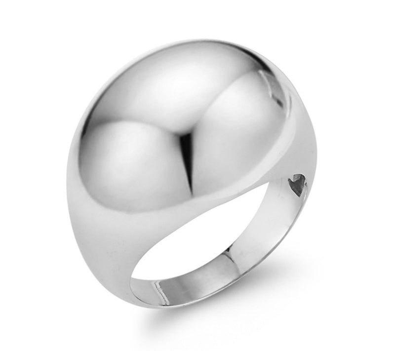 Sterlina Silver Bold Dome Ring, Sterling — View 5