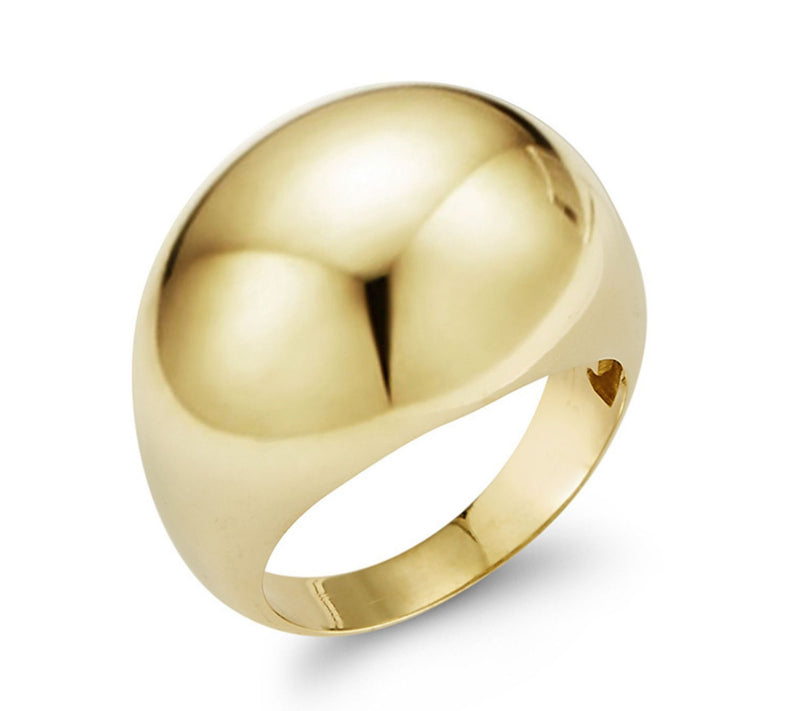 Sterlina Silver Bold Dome Ring, Sterling — View 7