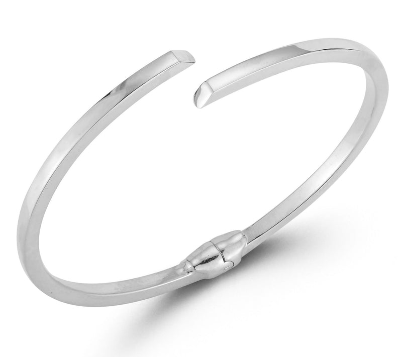 Sterlina Silver Bypass Bangle, Sterling — View 3