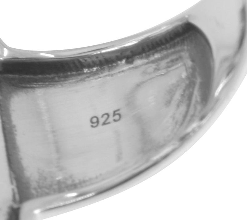 Artisan Crafted Sterling Silver Doublet Gemston  Ring — View 5