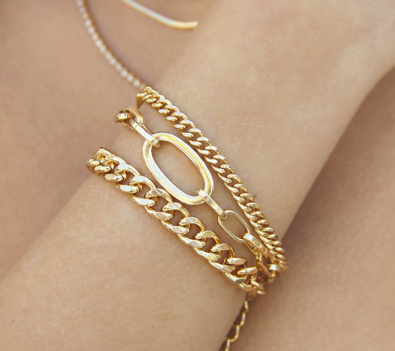 Ettika Chain Game Set of 3 Bracelets — View 5