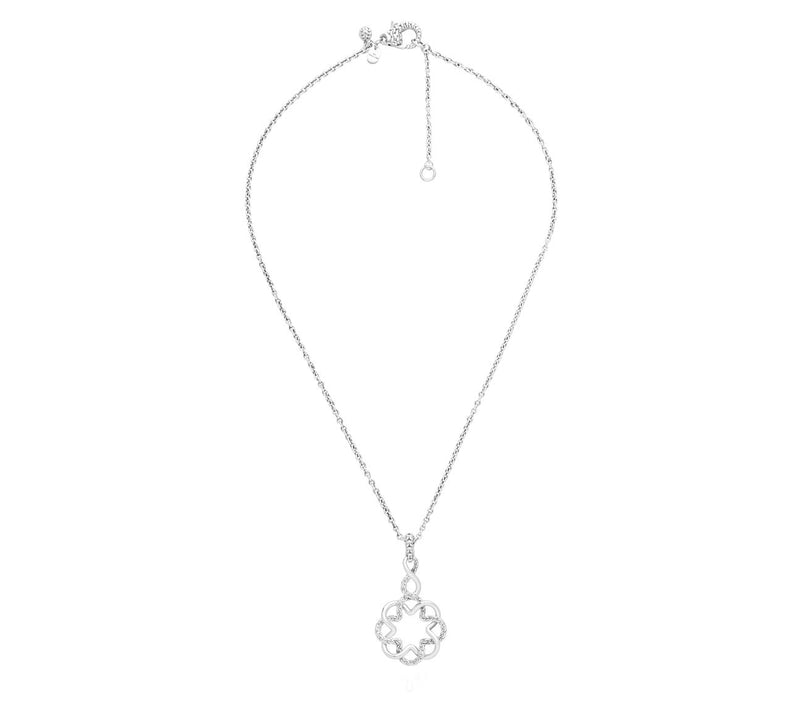 Tiffany KayStudio Sterling Silver Infinity Pendant w/ Chain — View 4