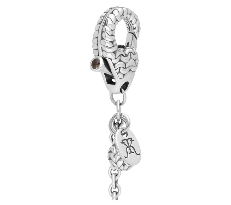 Tiffany Kay Studio Sterling Smokey Quartz Pendant w/ Chain — View 6