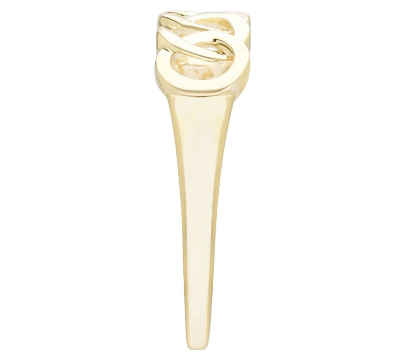 Ariva 14K Gold Linked Circle Ring — View 3