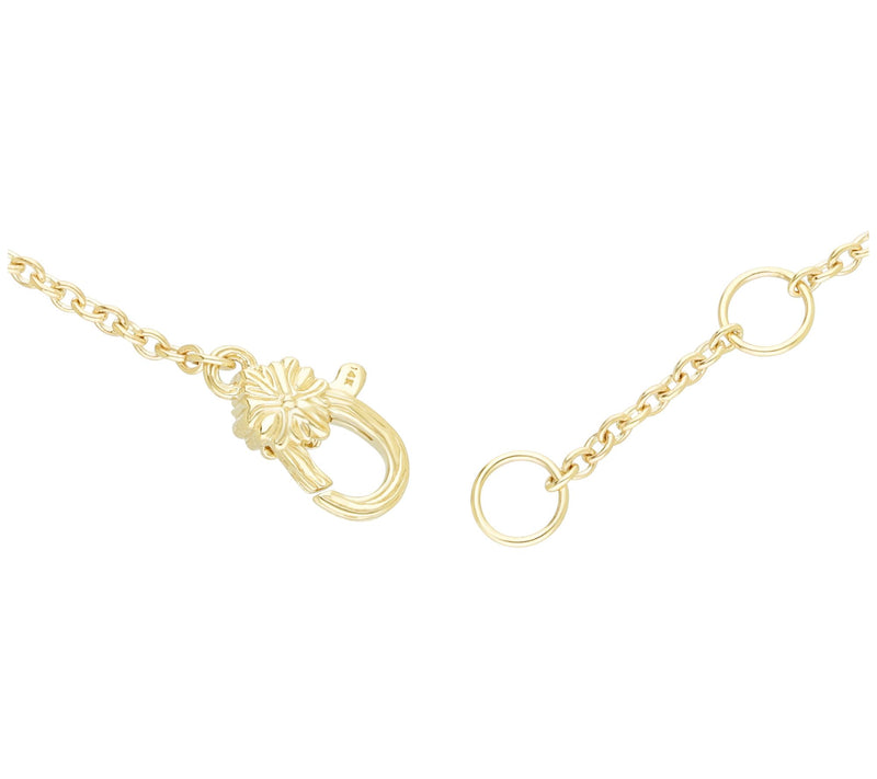 Ariva 14K Gold Linked Circle Station Bracelet — View 3