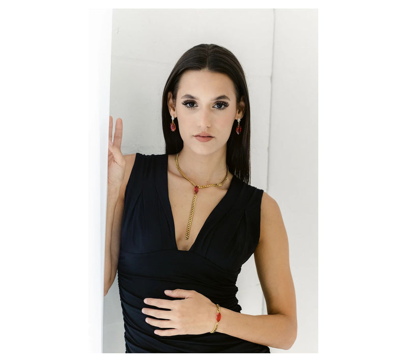 Adriana Pappas Designs Marquise Station Bracelet — View 9