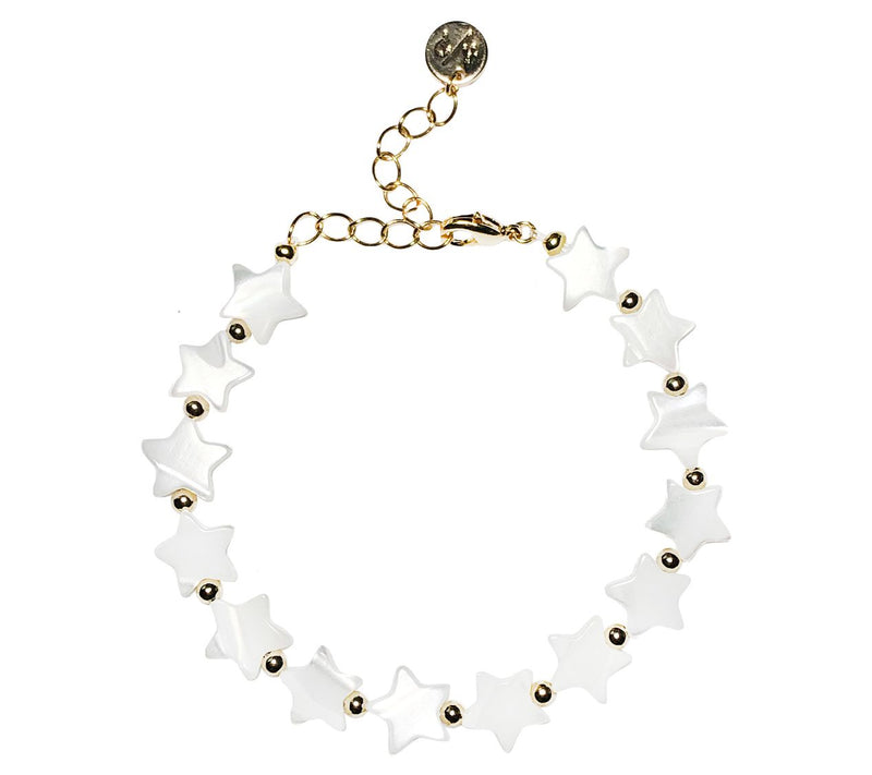 Adriana Pappas Designs Mother of Pearl Stardust Bracelet — Main view