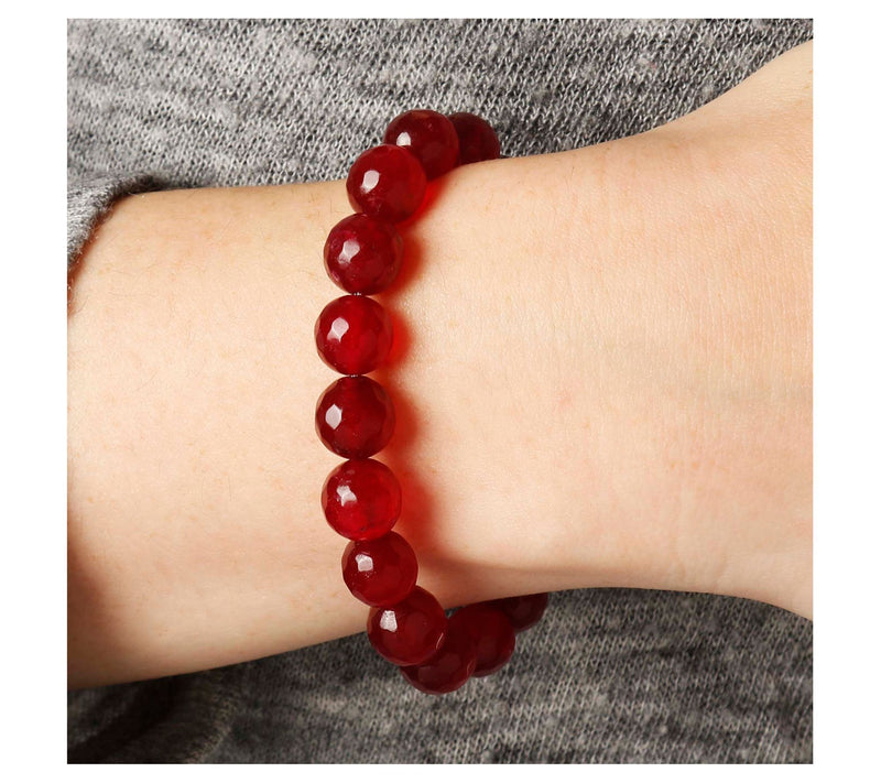 Louis Dell'Olio White Bronze G emstone Bead St retch Bracelet Bracelet — View 7