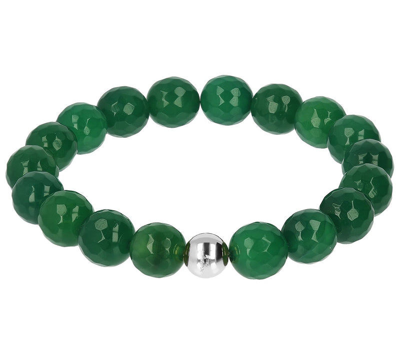 Louis Dell'Olio White Bronze G emstone Bead St retch Bracelet Bracelet — View 6