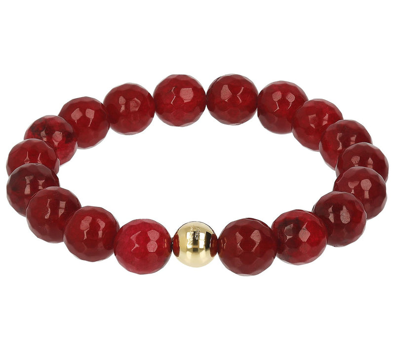 Louis Dell'Olio Yellow Bronze Gemstone Bead S tretch Bracelet Bracelet — View 6