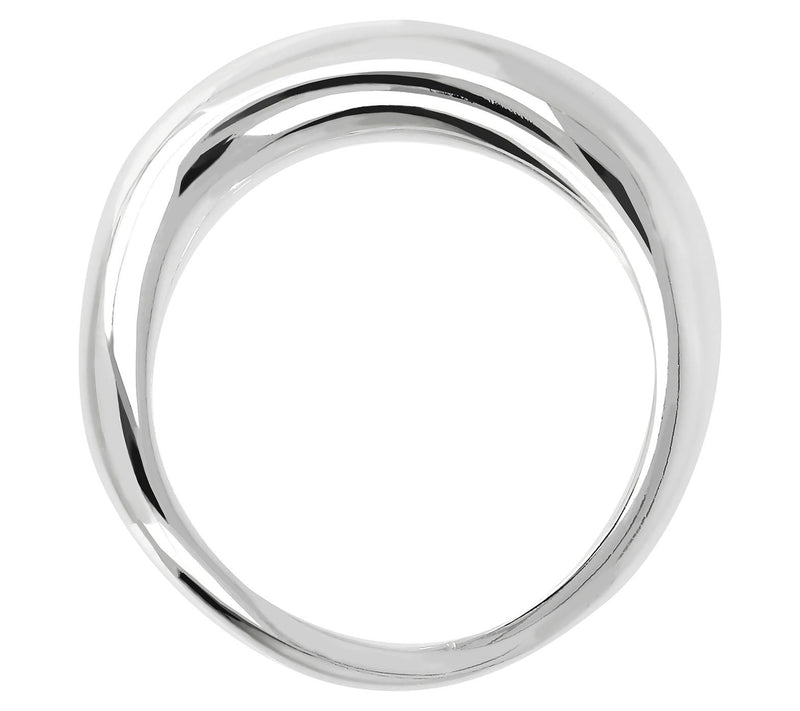 Louis Dell'Olio Sterling Celestial Polished Band Ring — View 8