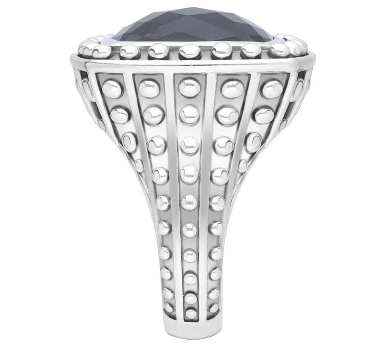 Tiffany Kay Studio Sterling Silver Onyx Beaded Cocktail Ring — View 3