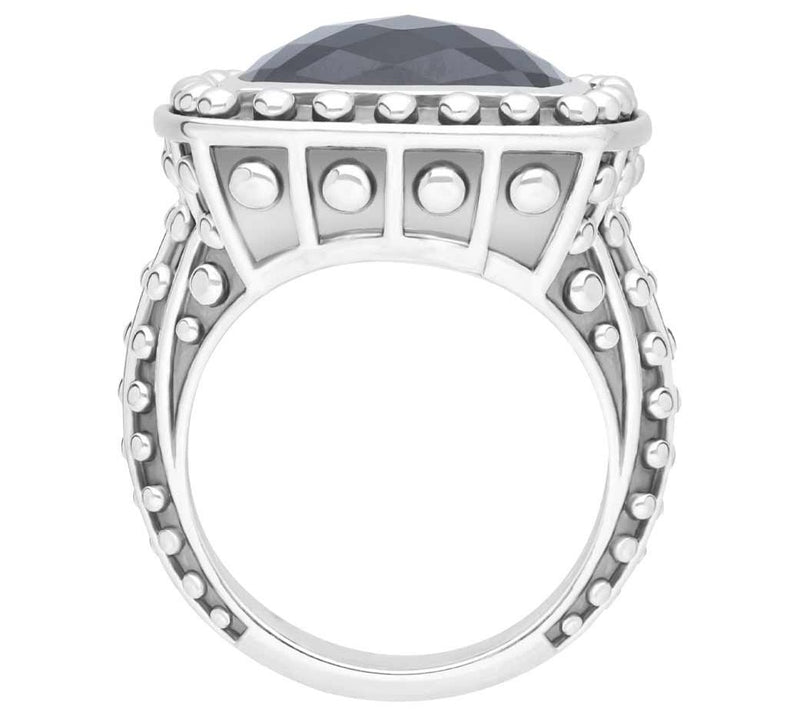 Tiffany Kay Studio Sterling Silver Onyx Beaded Cocktail Ring — View 2