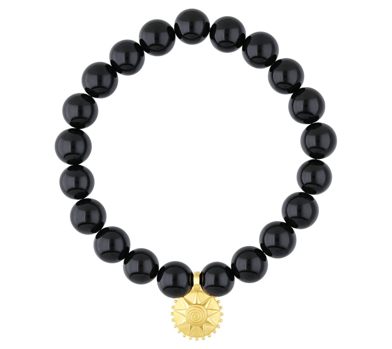 Elyse Ryan Silver 14K Clad Gemstone Joy Beaded Bracelet — Main view