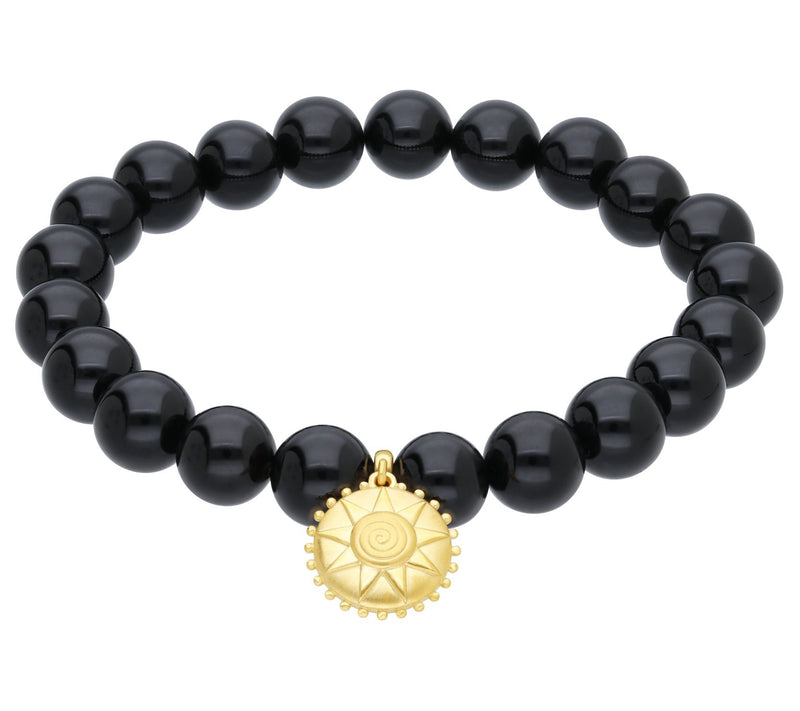 Elyse Ryan Silver 14K Clad Gemstone Joy Beaded Bracelet — View 6