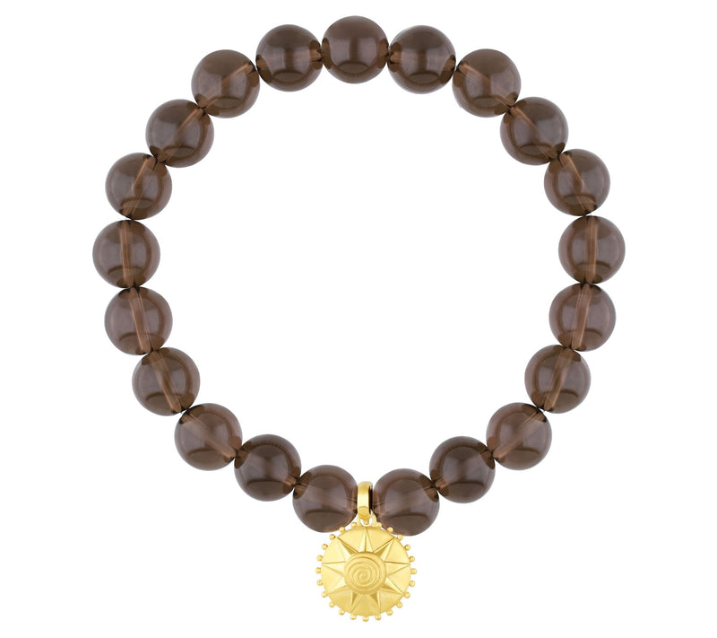 Elyse Ryan Silver 14K Clad Gemstone Joy Beaded Bracelet — View 5