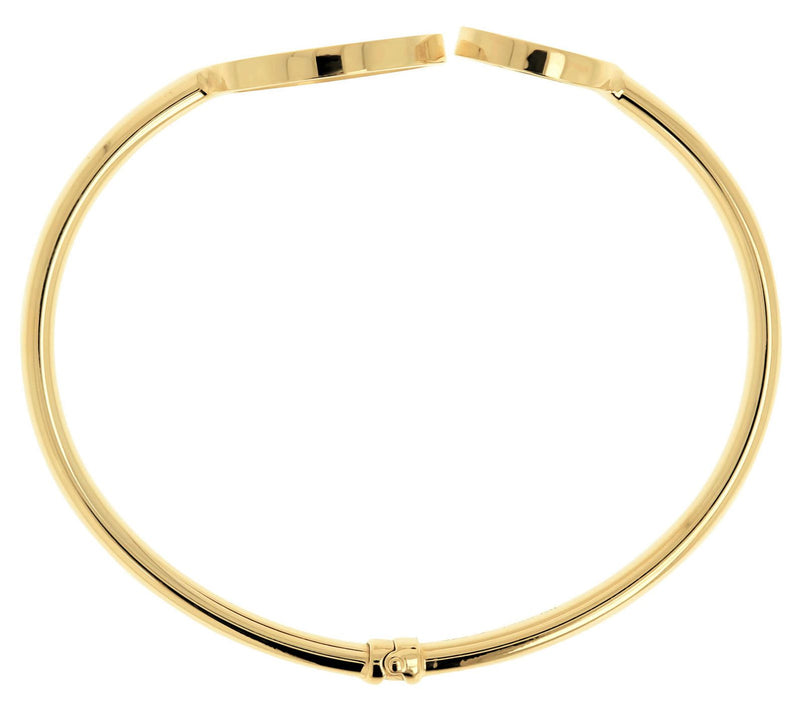 Veronese 18K Gold-Clad Multi-Gemstone Hinged Cuff — View 6