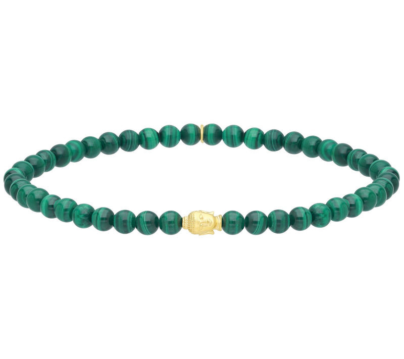 Elyse Ryan 14K Gold Clad Gemstone Namaste Brace et — View 5
