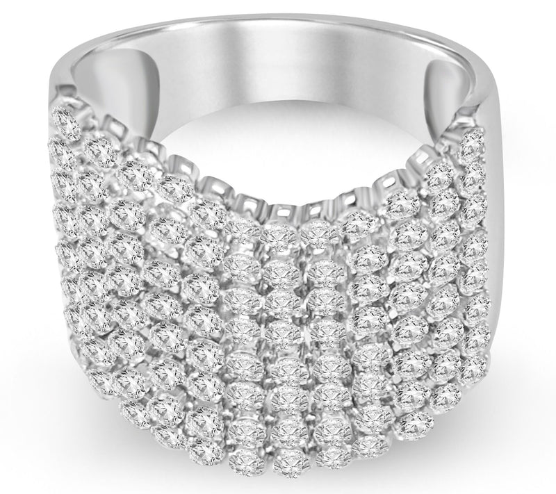 Fire Light 1.50 cttw Lab Grown Diamond Ring, 14K White Gold — Main view